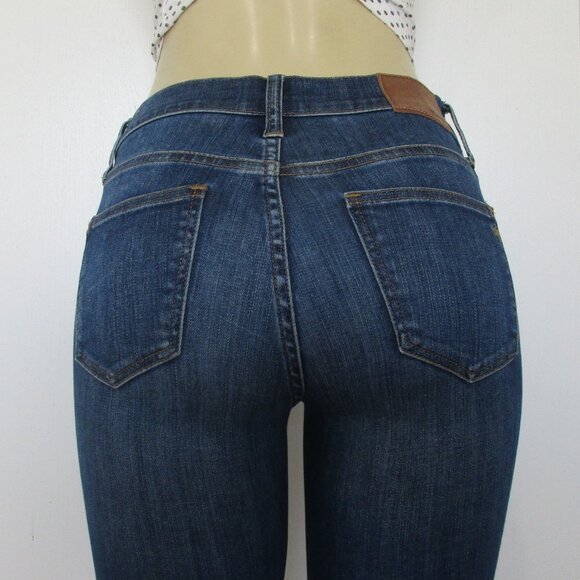 MADEWELL Jeans Size 27 High Riser Skinny Blue Denim - Picture 4 of 14